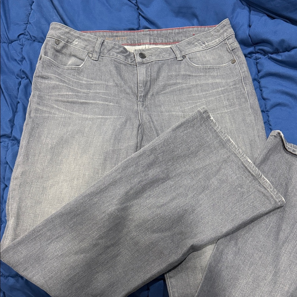 Women's Grey Wash bootcut Jeans